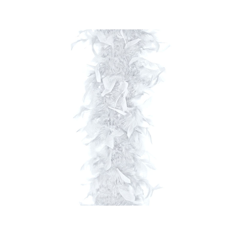 Boa, biały, 180cm