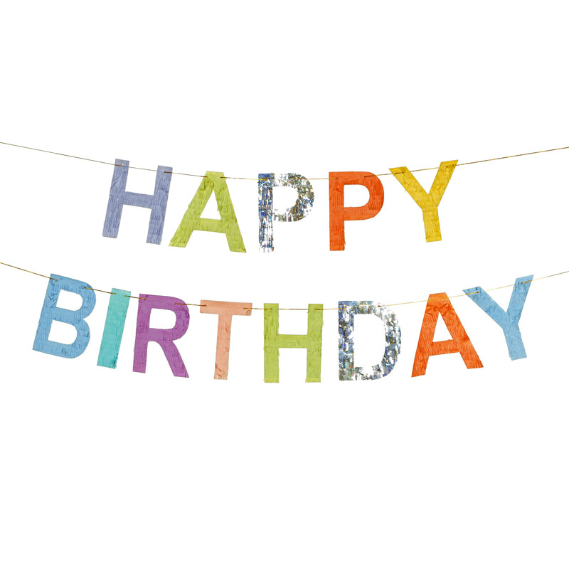 Baner Happy Birthday, 2.2m, mix