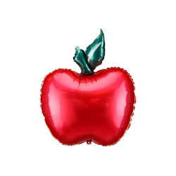 Balon foliowy Jabłko, 57x69 cm, mix