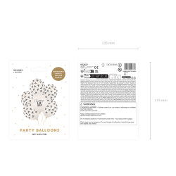 Balony 30 cm, 18, Pastel Off-white (1 op. / 50 szt.)