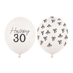 Balony 30 cm, 30, Pastel Off-white (1 op. / 50 szt.)