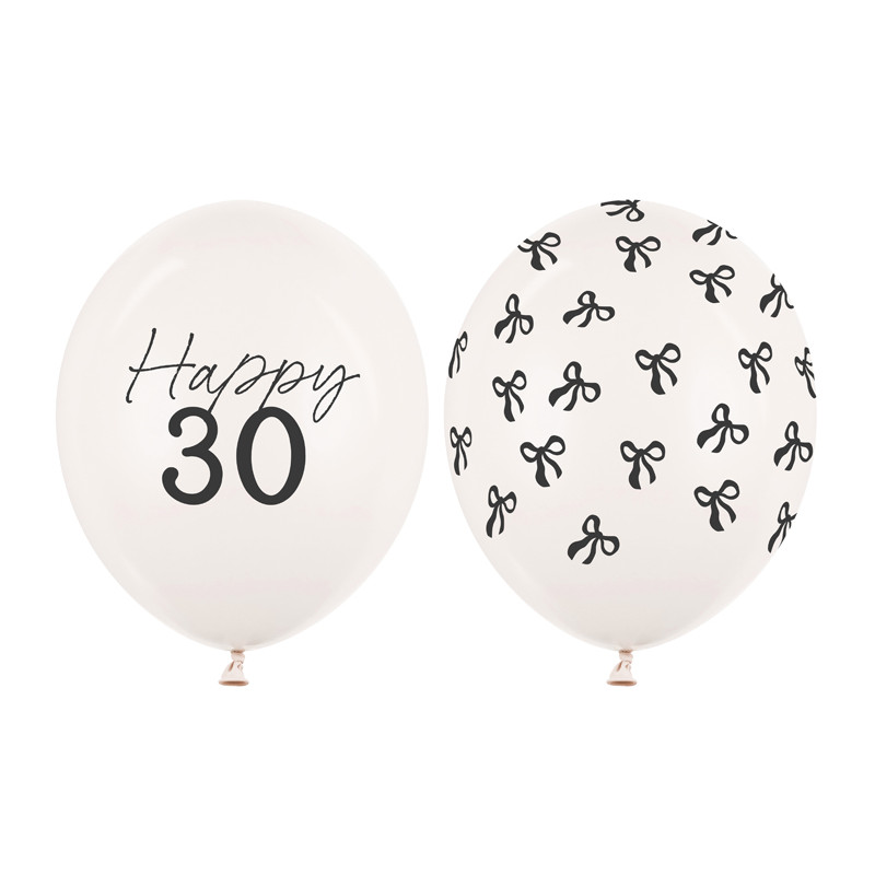 Balony 30 cm, 30, Pastel Off-white (1 op. / 50 szt.)