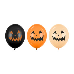 Balony 30 cm, Dynie, mix (1 op. / 50 szt.)