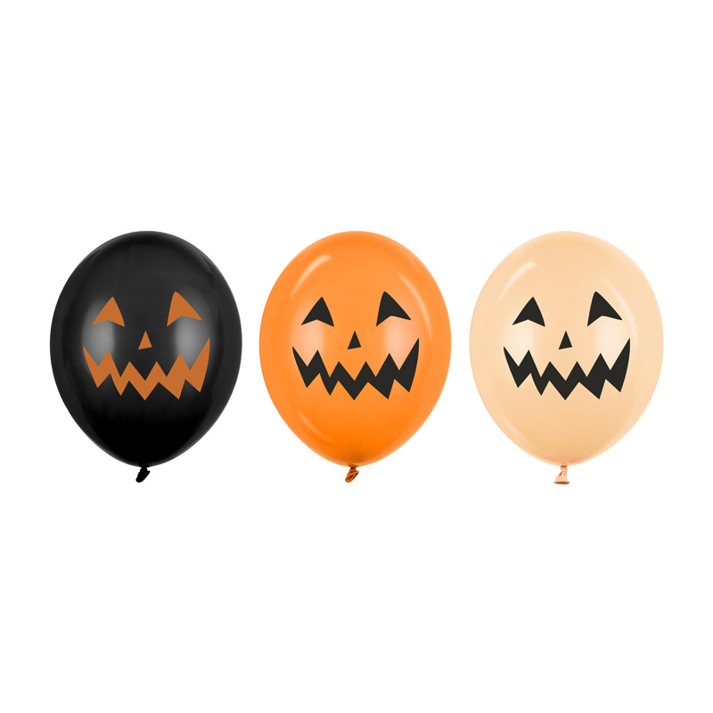 Balony 30 cm, Dynie, mix (1 op. / 50 szt.)