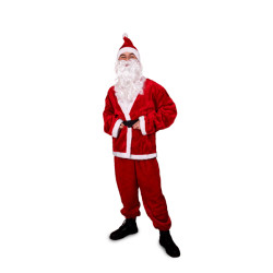Strój Świętego Mikołaja Premium, rozmiar 170-190cm, mix