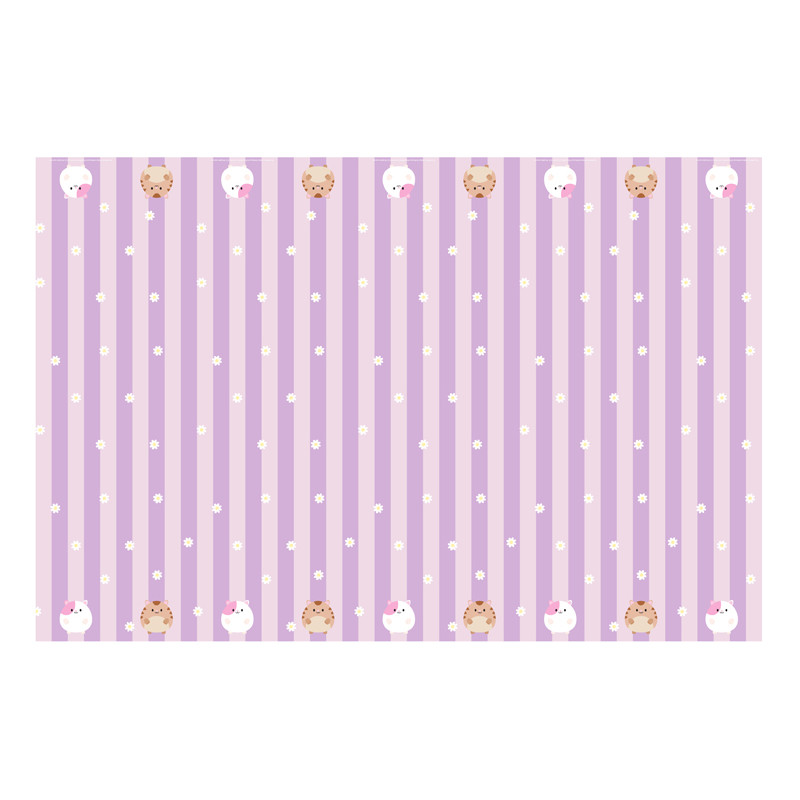 Obrus papierowy Koci Domek Gabi, mix, 180 x 120 cm
