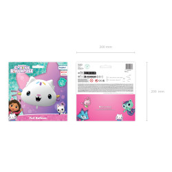 Balon foliowy Łakotek, 67x43 cm, mix