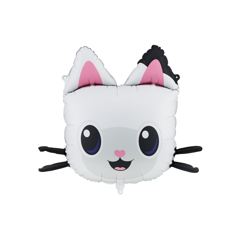 Balon foliowy Kiciuś Panduś, 65x57 cm, mix