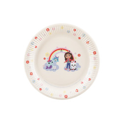 Talerzyki Koci Domek Gabi, mix, 23 cm (1 op. / 6 szt.)