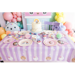 Talerzyki Koci Domek Gabi, mix, 23 cm (1 op. / 6 szt.)