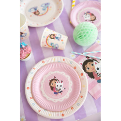 Talerzyki Koci Domek Gabi, mix, 18 cm (1 op. / 6 szt.)