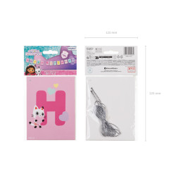Baner Happy Birthday Koci Domek Gabi, 180 x 15 cm, mix