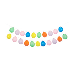 Girlanda balonowa 3w1, mix