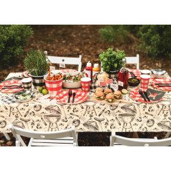 Serwetki BBQ, 33x33 cm, mix (1 op. / 20 szt.)