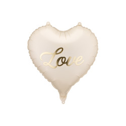 Balon foliowy serce Love, 45 cm, mix