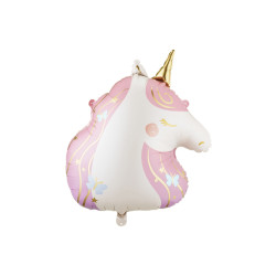 Balon foliowy Jednorożec, 52x61 cm, mix