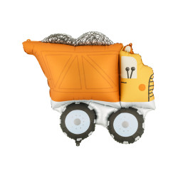 Balon foliowy Ciężarówka, 87x69 cm, mix