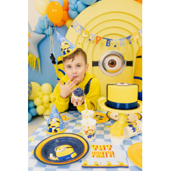 Czapeczki Minionki, 16 cm, mix (1 op. / 6 szt.)