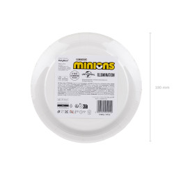 Talerzyki Minionki, 18 cm, mix (1 op. / 6 szt.)