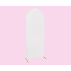 Pokrowiec na stojak łuk, 180 cm x 80 cm - biały