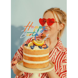 Balony 30 cm, Owoce, mix (1 op. / 6 szt.)