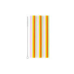 Słomki plastikowe, 20 cm, mix (1 op. / 30 szt.)