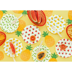 Serwetki Ananas, 18.5x10.2 cm, mix (1 op. / 20 szt.)