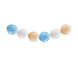Balony z łącznikiem, 33 cm, mix (1 op. / 20 szt.)
