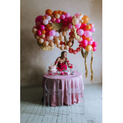 Balony z łącznikiem, 33 cm, nude (1 op. / 20 szt.)