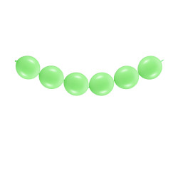 Balony z łącznikiem, 28 cm, Pastel Bright Green (1 op. / 20 szt.)