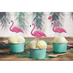Toppery Aloha - Flamingi, 15-23,5cm (1 op. / 6 szt.)