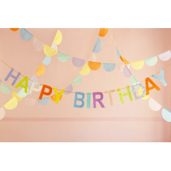 Baner Happy Birthday, 2.2m, mix