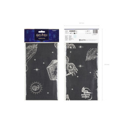 Obrus papierowy Harry Potter, 180x120 cm, czarny
