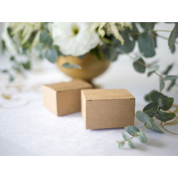 Pudełeczka, kraft, 6x5,5x3,5cm (1 op. / 10 szt.)