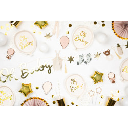Talerzyki Oh baby, mix, 17.5x22 cm (1 op. / 6 szt.)