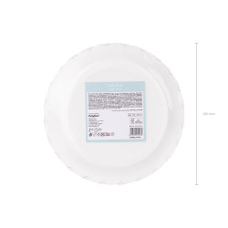 Talerzyki Wieloryby, mix, 18 cm (1 op. / 6 szt.)
