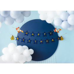 Baner Happy Birthday Samoloty, 2.5 m, mix