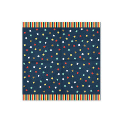 Serwetki Gwiazdki, 33x33 cm, granatowy (1 op. / 12 szt.)