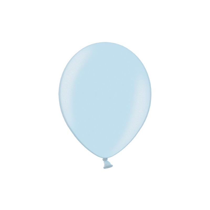Balony 30cm, Metallic Light Blue (1 op. / 100 szt.)