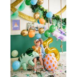 Balon foliowy Cyfra ''5'', 86cm, złoty