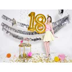 Balon foliowy Cyfra ''8'', 86cm, złoty