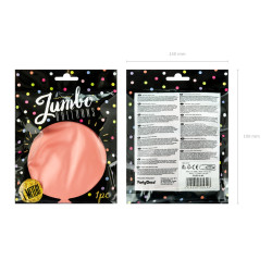 Balon okrągły 1m, Metallic Rose Gold