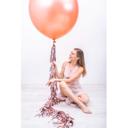 Balon okrągły 1m, Metallic Rose Gold