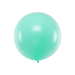 Balon okrągły 1m, Pastel Light Mint