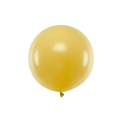 Balon okrągły 60 cm, Metallic Gold