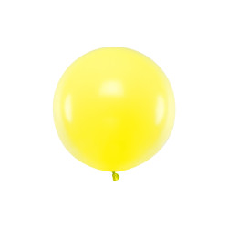Balon okrągły 60 cm, Pastel Lemon Zest