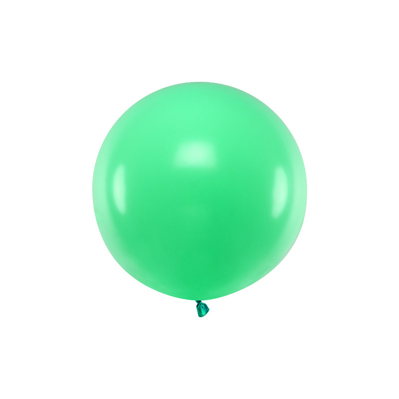Balon okrągły 60 cm, Pastel Green