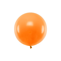 Balon okrągły 60 cm, Pastel Mandarin Orange