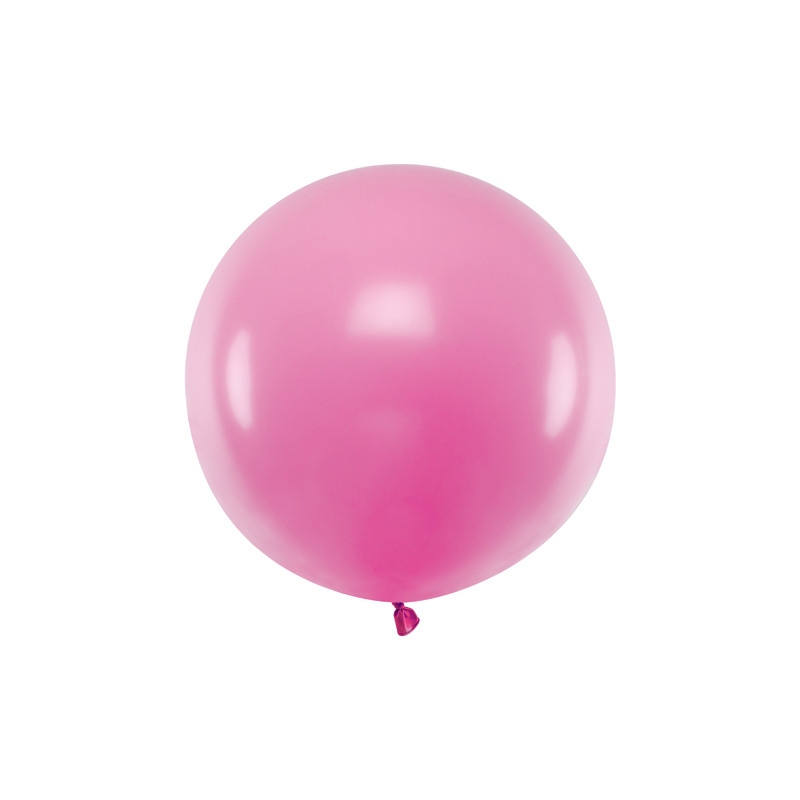 Balon okrągły 60cm, Pastel Fuchsia