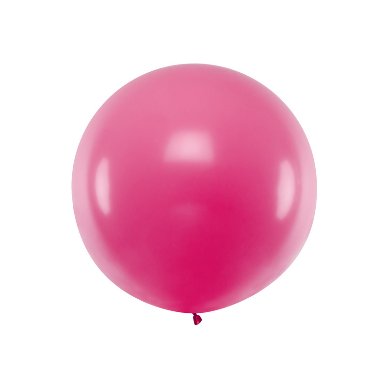 Balon okrągły 1m, Pastel Fuchsia